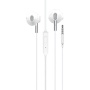 Проводные наушники Hoco M57 Sky, Jack 3.5mm, 1.2 м, белый