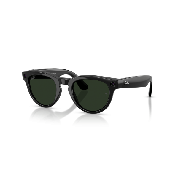 Ray‑Ban Meta Headliner Gen 2 RW4013 601/1M Shiny Black / Transitions Graphite Green, 50–23