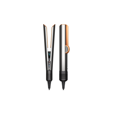 Выпрямитель для волос Dyson Airstrait Bright Nickel/Rich Copper (Индия) — устройство на белом фоне
