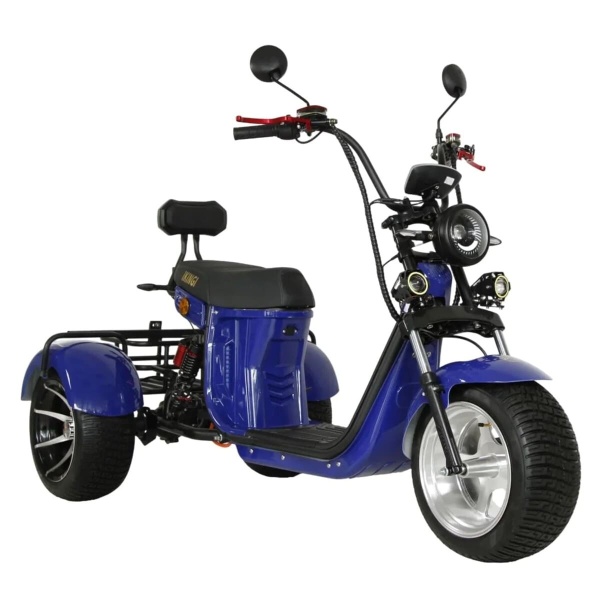 Электротрицикл Ikingi M13 Pro Trike Синий