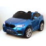 Детский Электромобиль Джип BMW X6M mini Синий краска (JJ2199 СК)