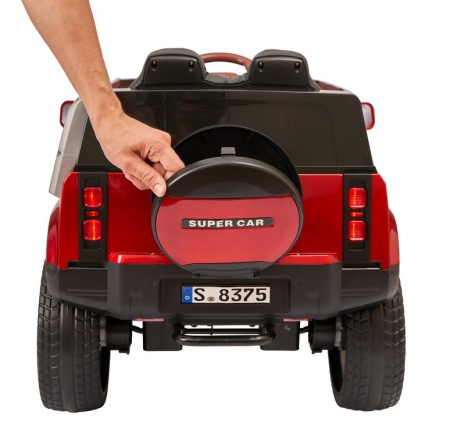 Детский электромобиль Джип Range Rover YBM8375 4x4 Красная краска