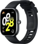 Xiaomi Redmi Watch 4 Obsidian Black, вид спереди под углом