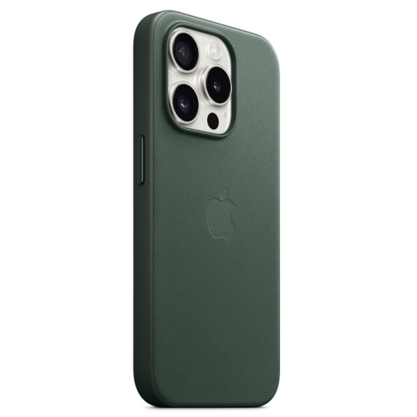 Чехол FineWoven Case MagSafe Iphone 15 pro Max Зеленый