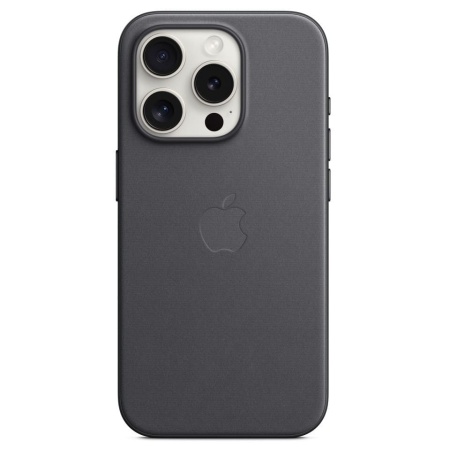 Чехол FineWoven Case MagSafe Iphone 15 Pro Black