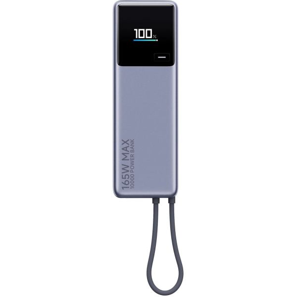 Внешний аккумулятор Xiaomi Mi Cable USB-C 10000mAh 165W (PB1165MI) Black