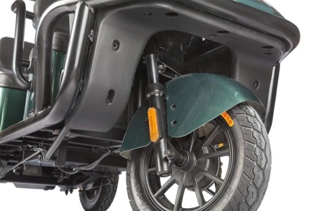 Электротрицикл Wanshida NIPLA 500 60V 1000Вт (Черно-красный-3086)