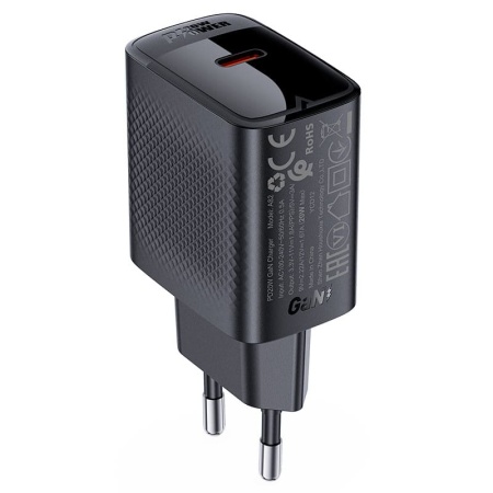Сетевое зарядное устройство AceFast A82 20W Black