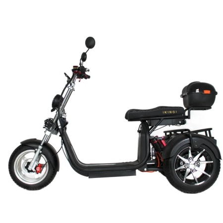 Электротрицикл Ikingi X12 Pro Trike (M12 Pro Trike) (Черный)