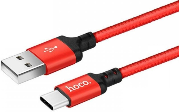 Кабель USB HOCO X14 Times speed USB - Type-C 3А 1 м Красный