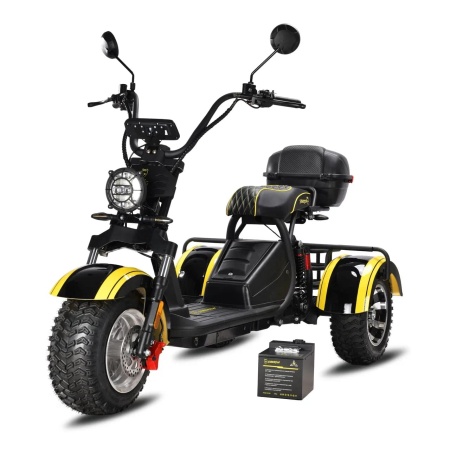 Электротрицикл Citycoco Siberton PRO TRIKE 3000W 10"