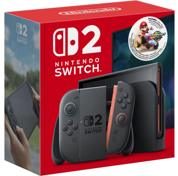 Игровая приставка Nintendo Switch 2 256GB С игрой Mario Kart
