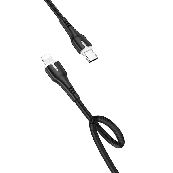 Кабель USB-C HOCO X45 Surplus Type-C - Lightning 3A 1 м Черный