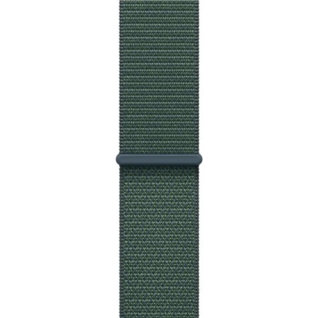 Apple Watch SE 2024, 40 мм, корпус из алюминия цвета «сияющая звезда», ремешок Sport Loop цвета «горное озеро», размер S/M (MXEH3)