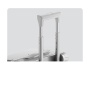 Чемодан Xiaomi Aluminum Frame Luggage 20" Silver — на белом фоне