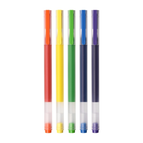 Набор гелевых ручек Xiaomi High-capacity Gel Pen 5 шт