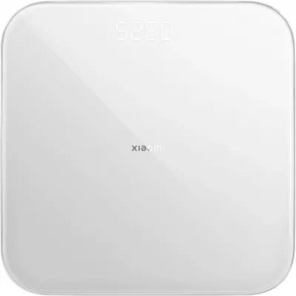 Умные весы Xiaomi Smart Scale S200 (MJTZC02YM), белые — на белом фоне