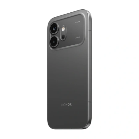 Смартфон Honor 600 8/256GB Black — на белом фоне