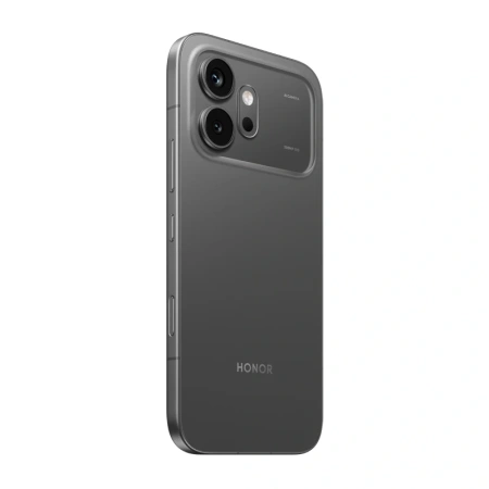 Смартфон Honor 600 8/256GB Black — на белом фоне