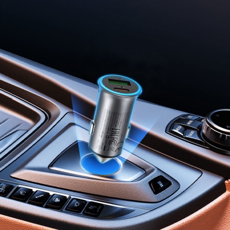 Автомобильное зарядное устройство AceFast Charge B16, 95W(1 USB-C + 1 USB-A)