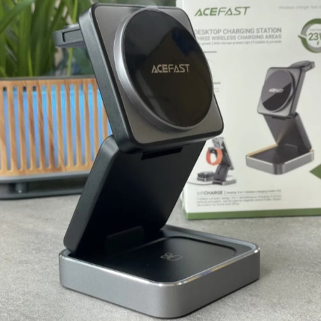 Беспроводное зарядное устройство AceFast E20 Black