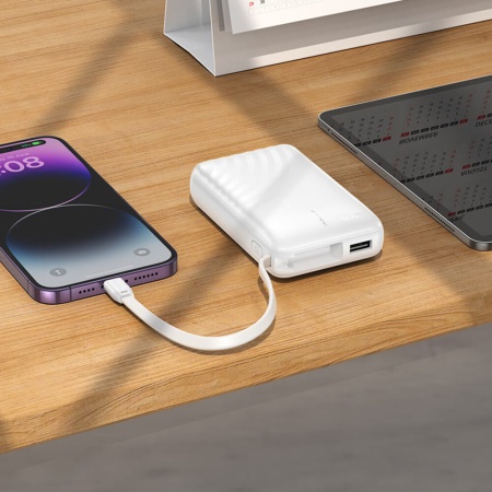 Внешний аккумулятор Hoco J134A 10000mAh белый