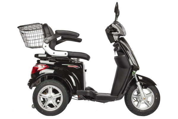 Электроскутер Volteco TRIKE NEW, черный